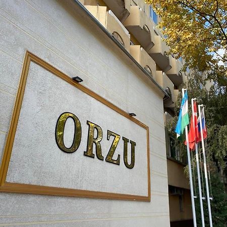 Orzu Hotel Наманган Экстерьер фото