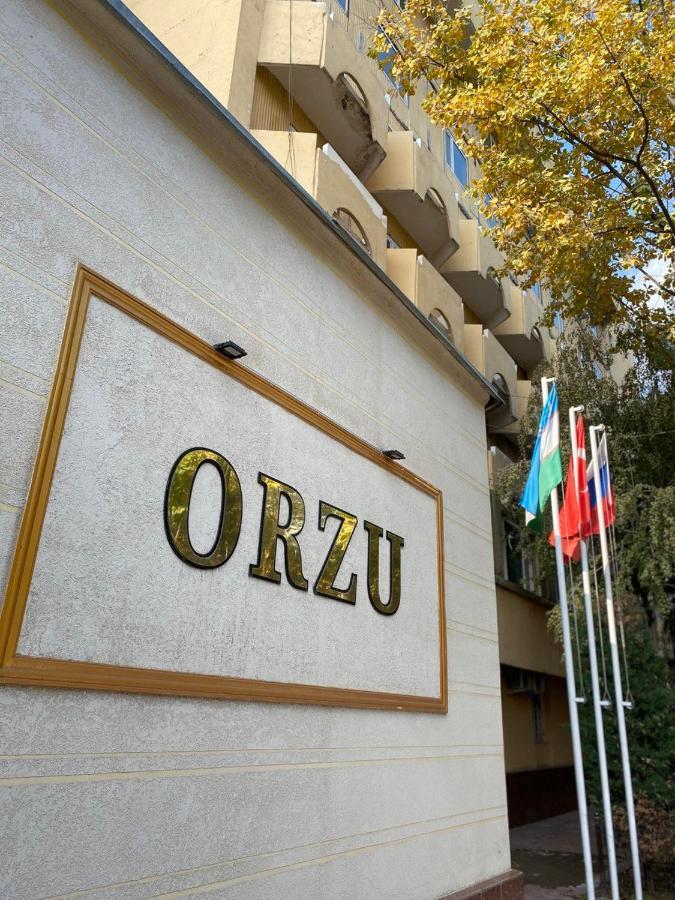 Orzu Hotel Наманган Экстерьер фото